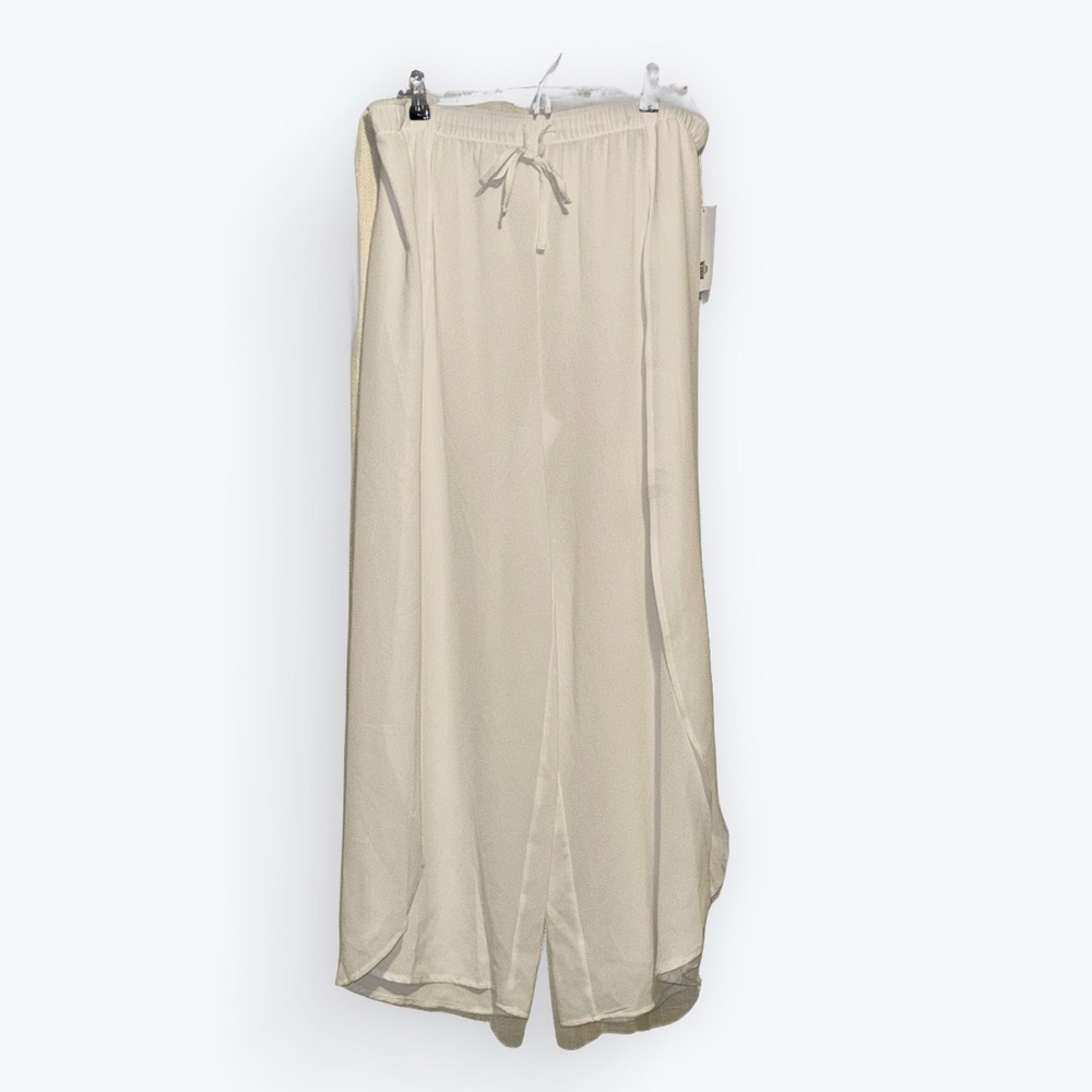 Freshwater White Cover Up Beach Pants